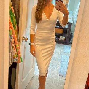 Lulus white dress